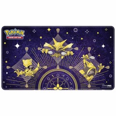 ULTRA PRO: POKEMON: WHITE STITCHED PLAYMAT: ABRA EVOLUTIONS